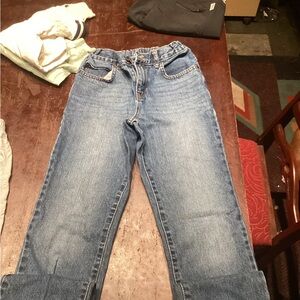 Place Women's Straight Leg Blue Jeans